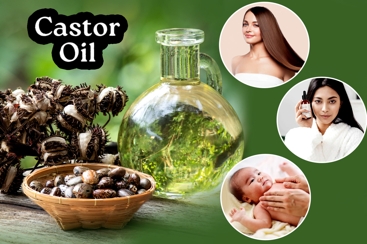 Castor oil Benefits for hair | Castor oil benefits | Castor oil benefits for skin | Castor oil uses | Benefits of castor oil on private parts of human | Benefits of rubbing castor oil on stomach | Castor Oil for Babies - Health Benefits - Side Effects